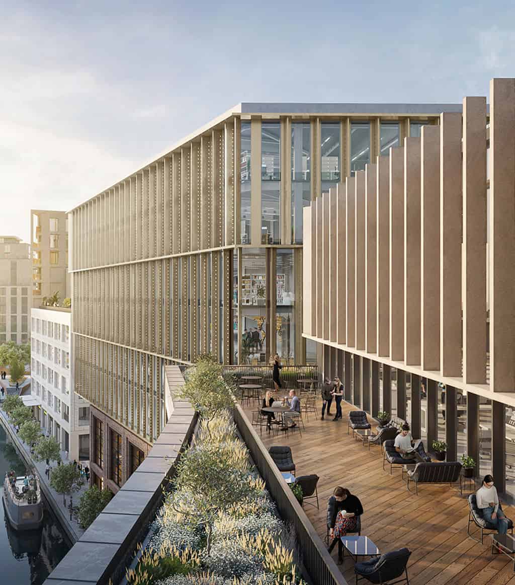Tribeca London rooftop green space