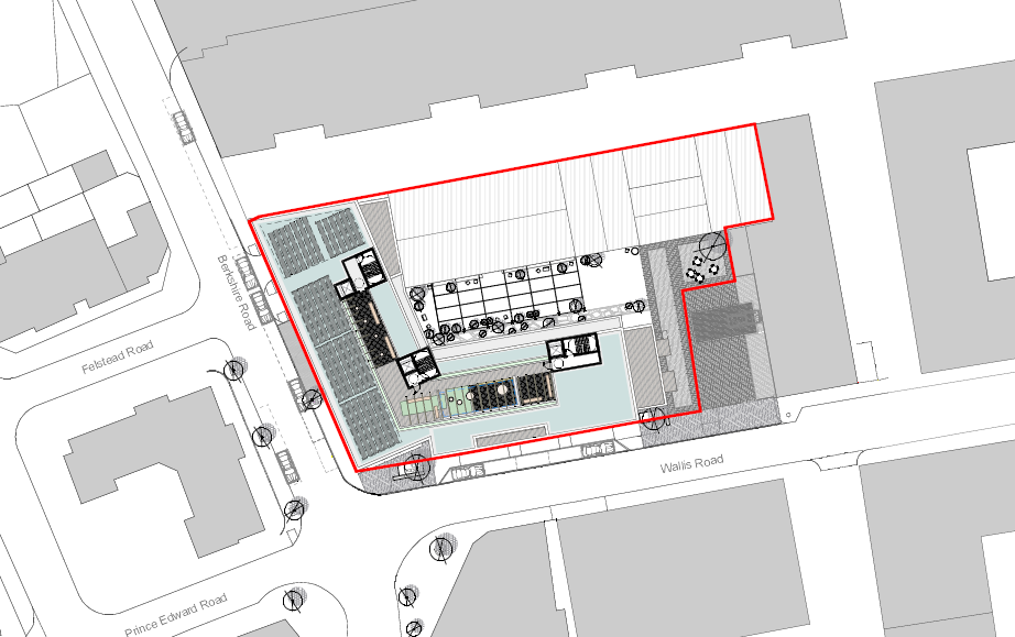 Development site requiring a flood warning and evacuation plan at Wallis Road